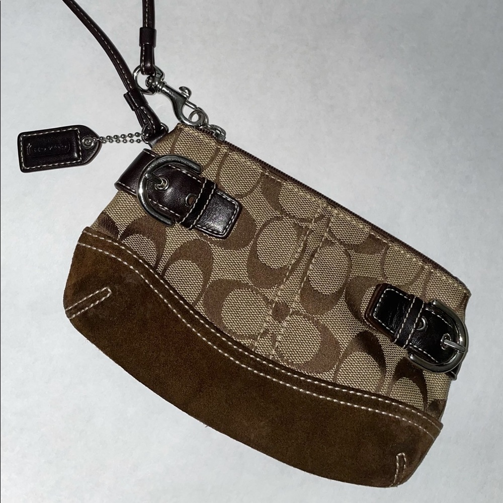 100% Authentic Coach Wristlet
